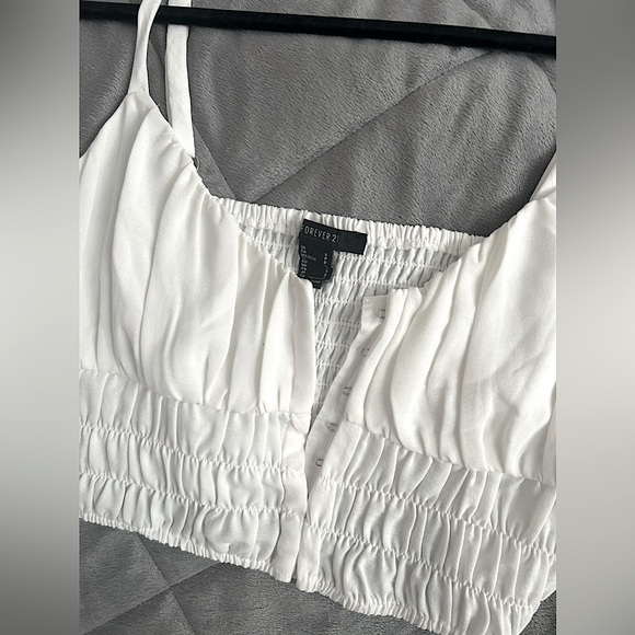 Forever 21 Crop Top- Hook and Eye closure - Picture 7 of 8